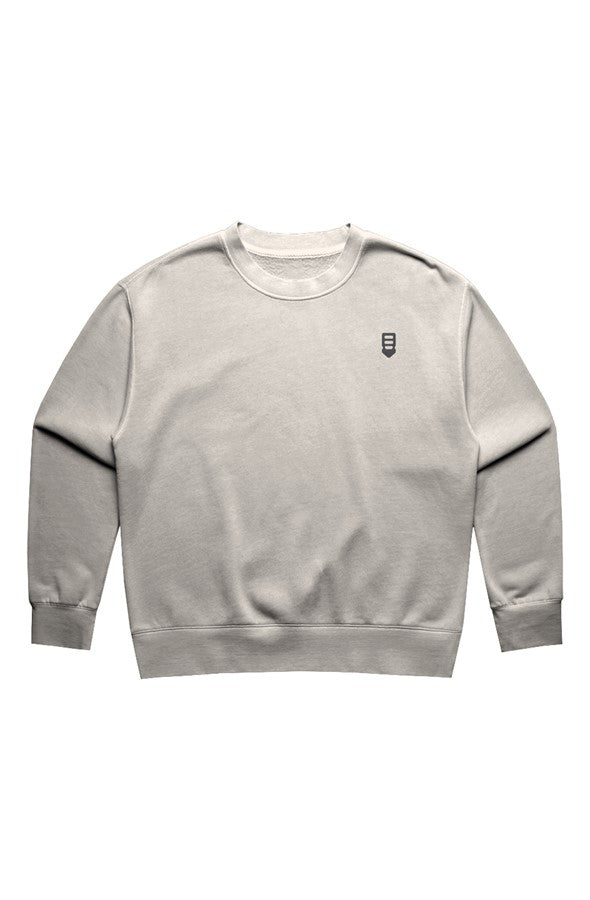 Womens Relax Faded Crew
