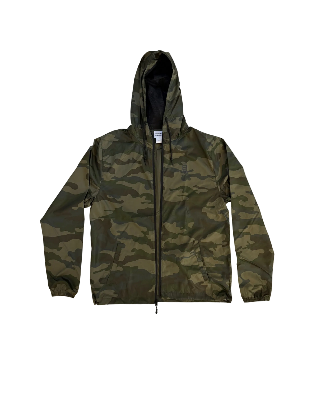 Forest Camo Full Zip Stow Jacket