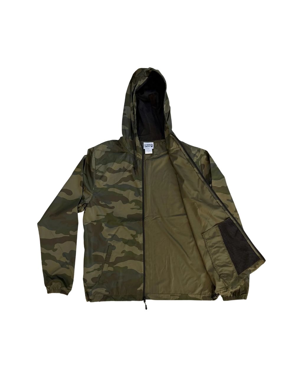 Forest Camo Full Zip Stow Jacket