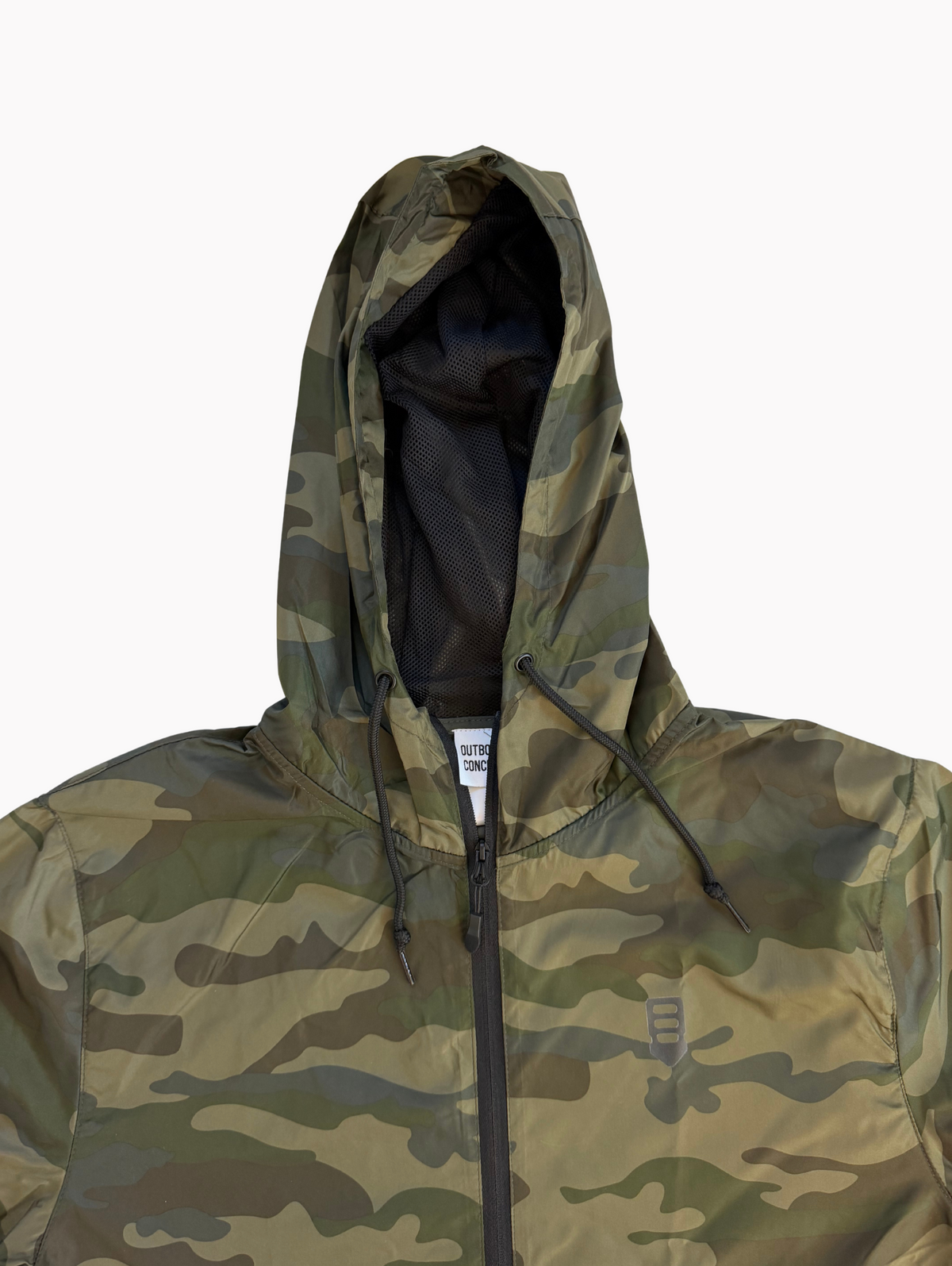 Forest Camo Full Zip Stow Jacket
