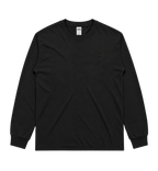 Heavy Faded Long Sleeve - Black