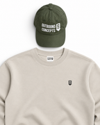 Men’s Heavyweight Crew - ECRU