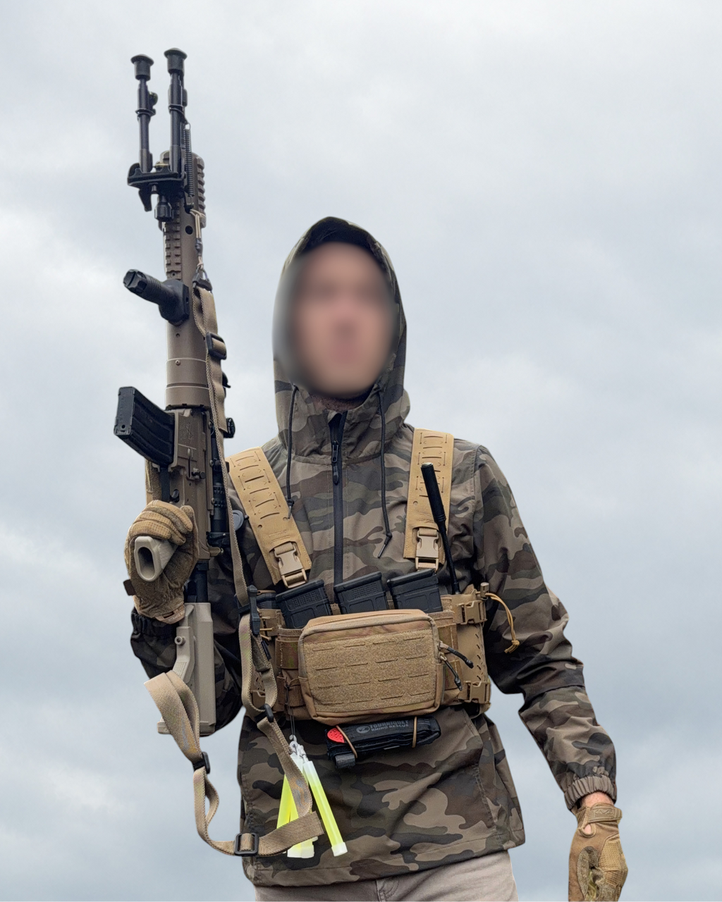Forest Camo Anorak Jacket