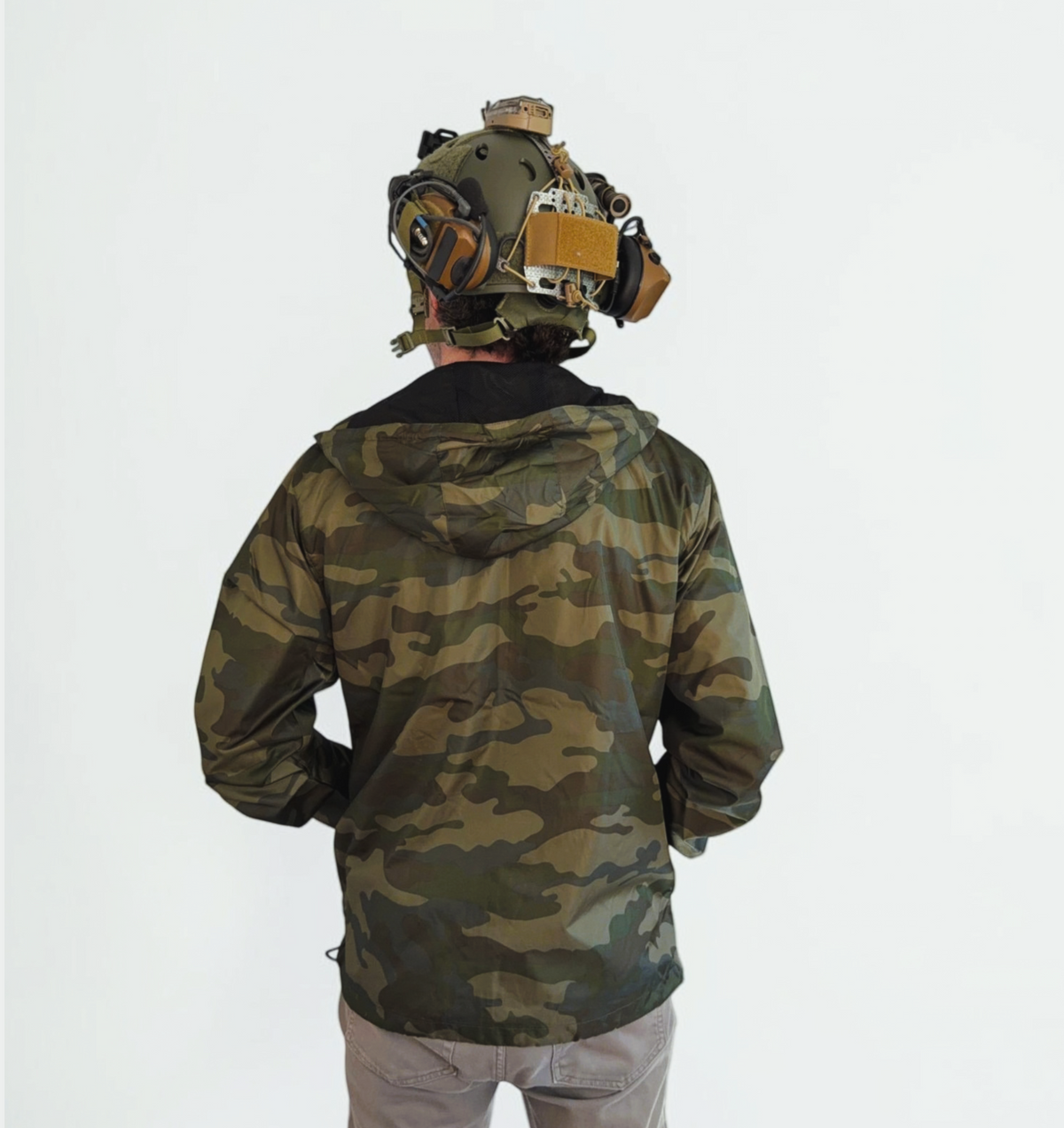 Forest Camo Full Zip Stow Jacket
