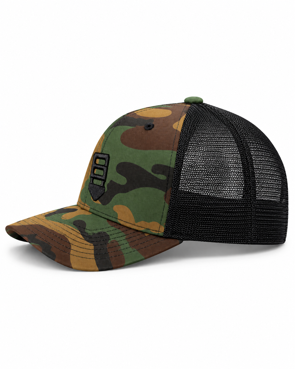 Outbound Concepts Woodland Camo Trucker Cap